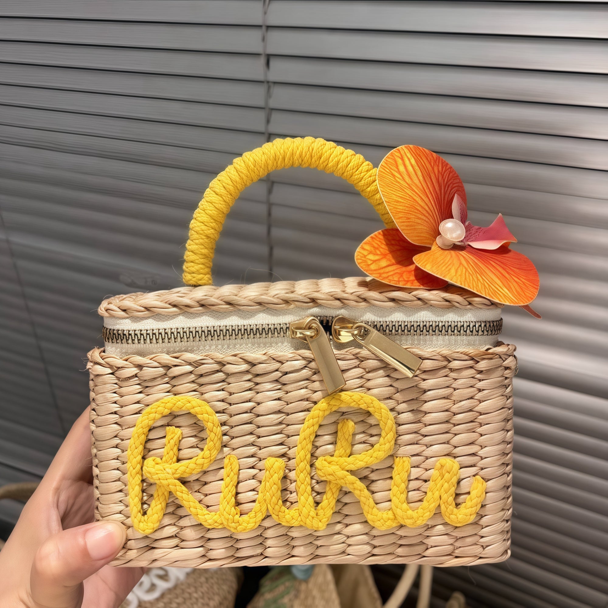 Zipper Box Bag
