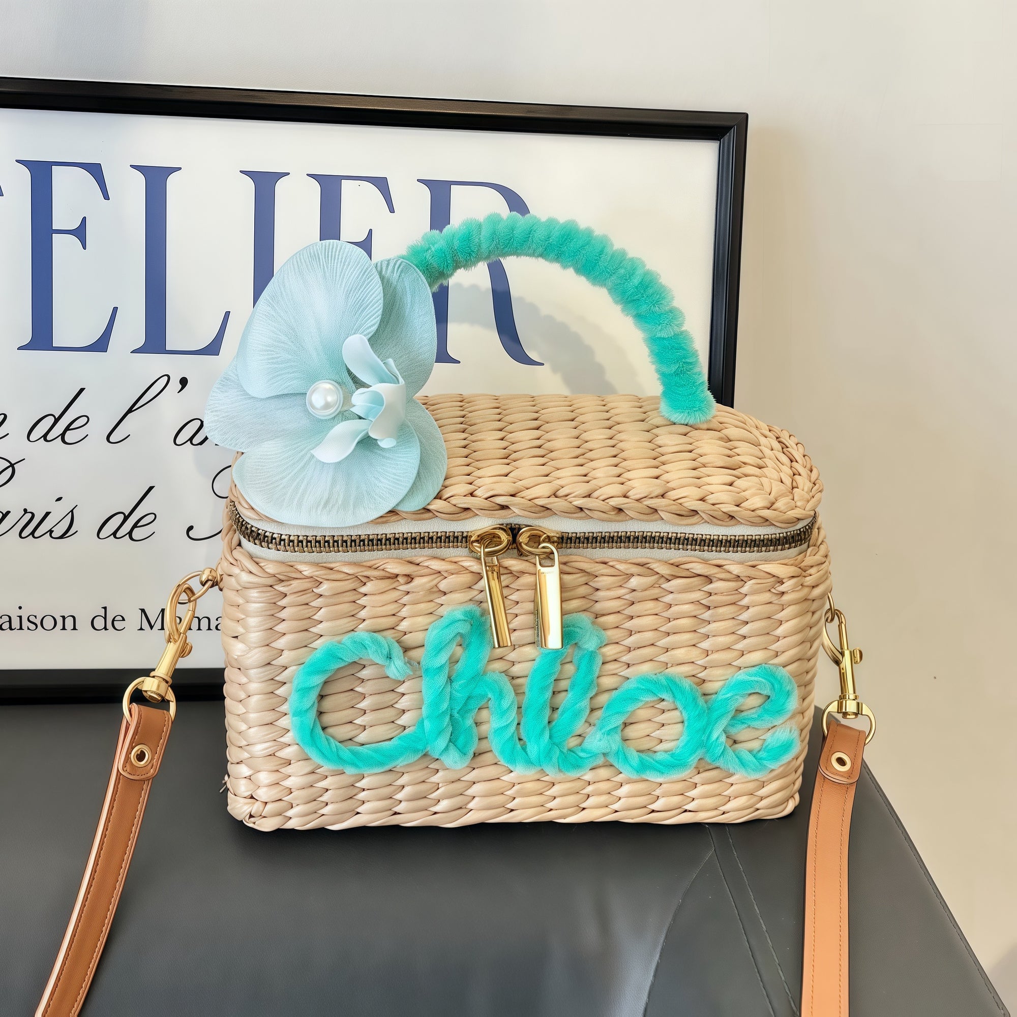 Zipper Box Bag