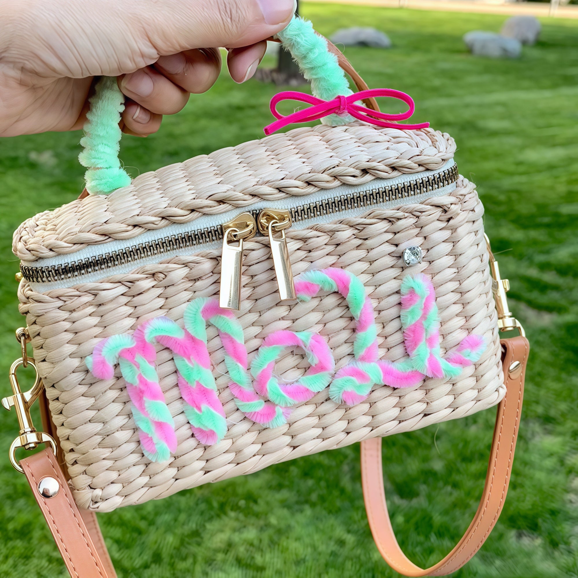 Zipper Box Bag