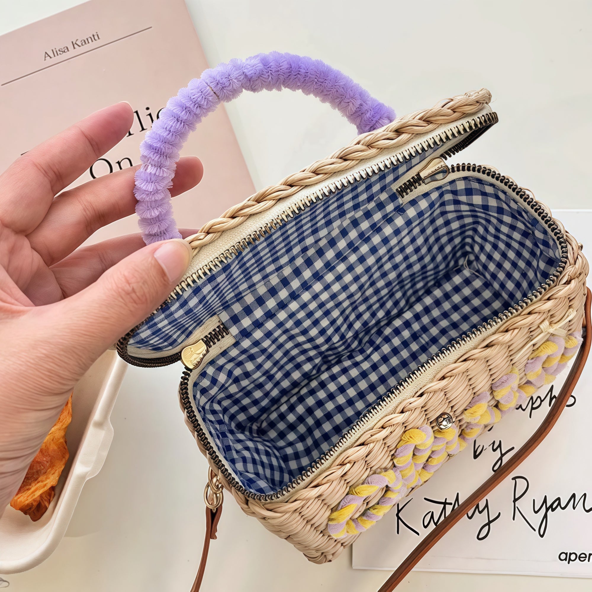 Zipper Box Bag